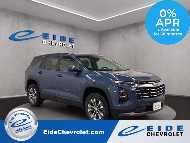 2026 Lakeshore Blue Metallic Chevrolet Equinox LT AWD SUV