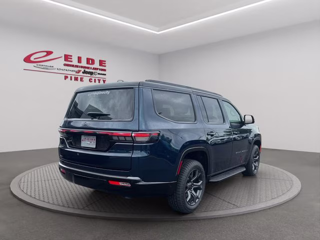 2026 Fathom Blue Pearlcoat Jeep Grand Wagoneer Upland 4X4 SUV