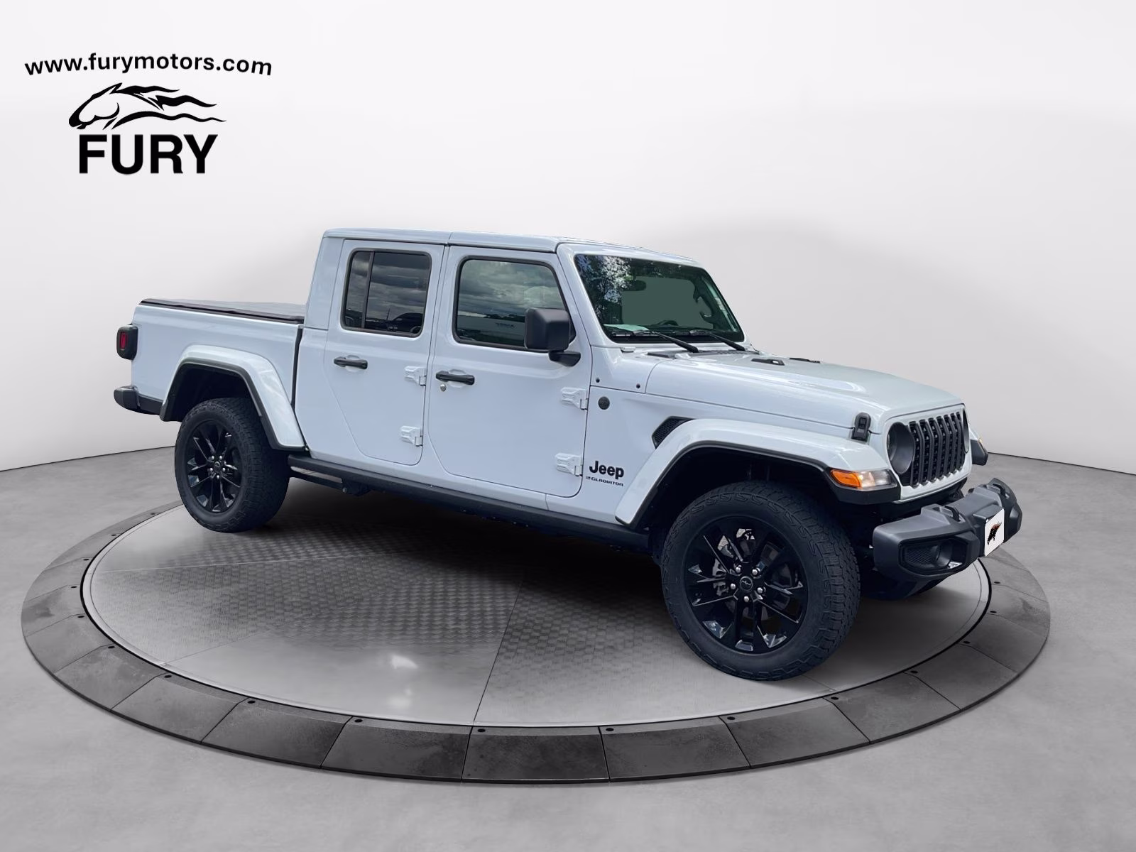2024 Bright White Clearcoat Jeep Gladiator Sport 4X4 Truck