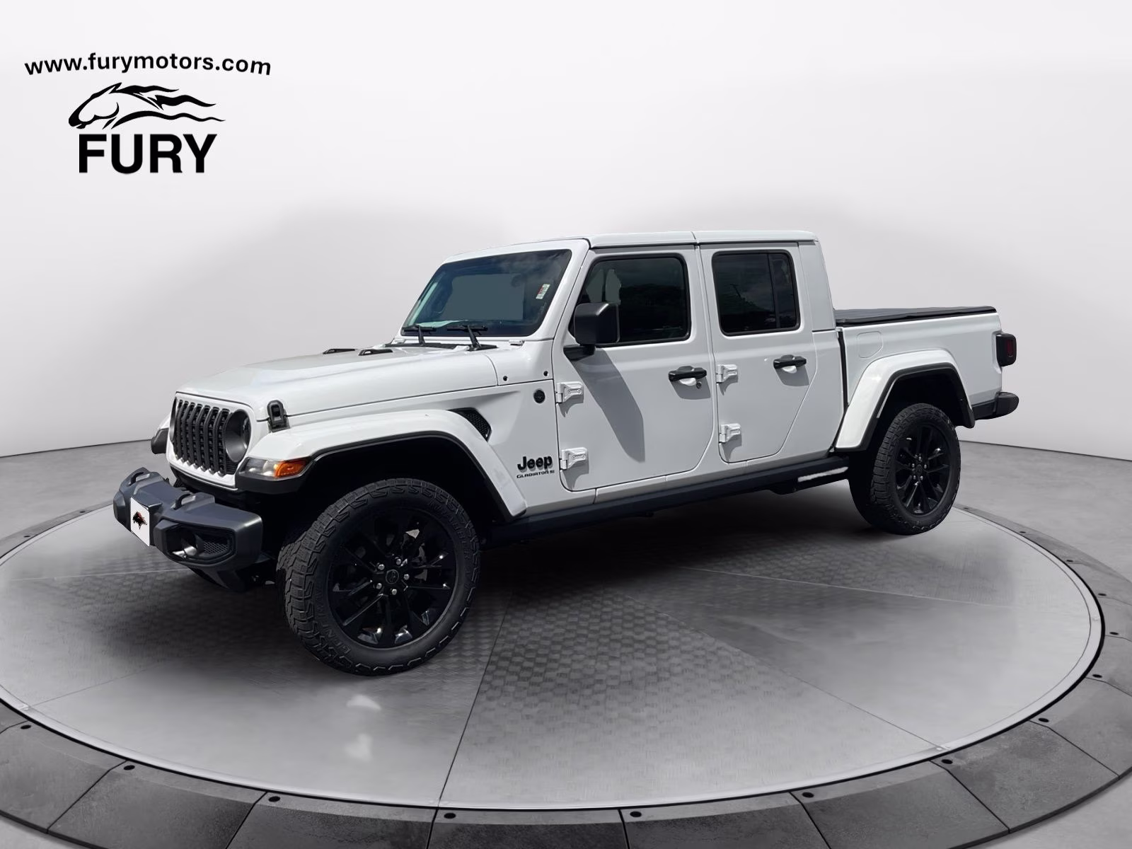 2024 Bright White Clearcoat Jeep Gladiator Sport 4X4 Truck