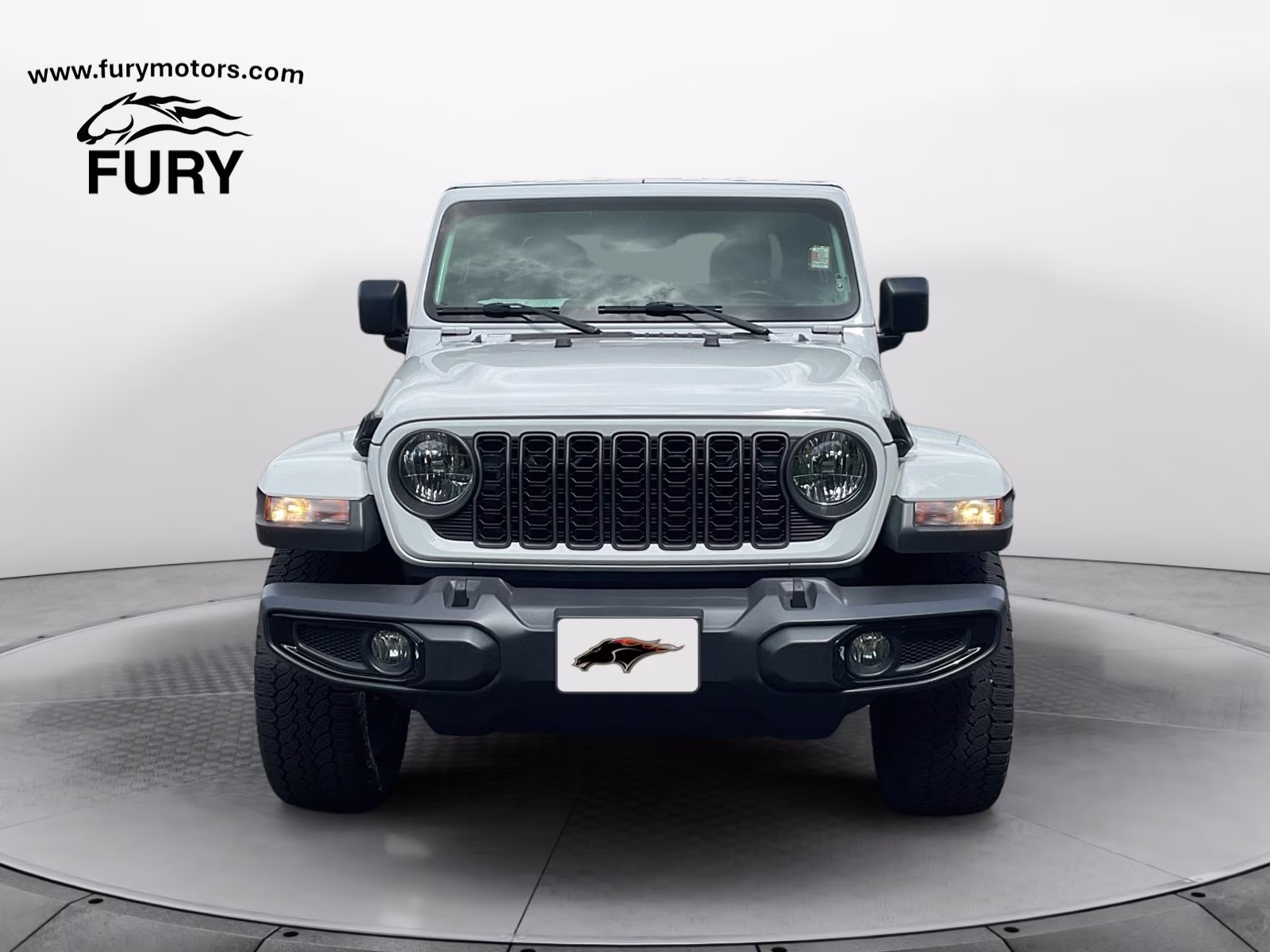 2024 Bright White Clearcoat Jeep Gladiator Sport 4X4 Truck