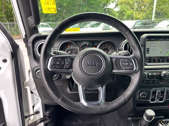2018 Bright White Clearcoat Jeep Wrangler Unlimited Sahara 4X4 Convertible