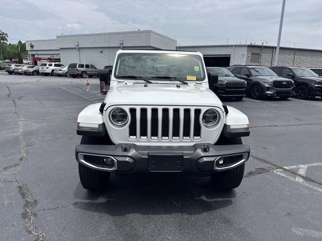 2018 Bright White Clearcoat Jeep Wrangler Unlimited Sahara 4X4 Convertible