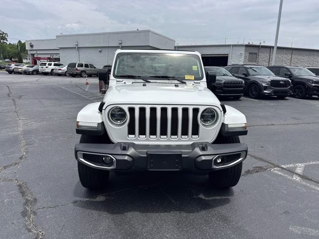2018 Bright White Clearcoat Jeep Wrangler Unlimited Sahara 4X4 Convertible