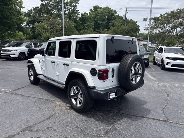 2018 Bright White Clearcoat Jeep Wrangler Unlimited Sahara 4X4 Convertible