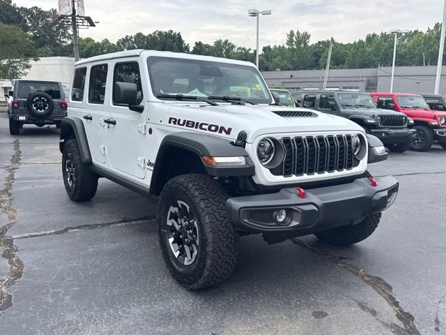 2026 Bright White Clearcoat Jeep Wrangler Rubicon 4X4 Convertible