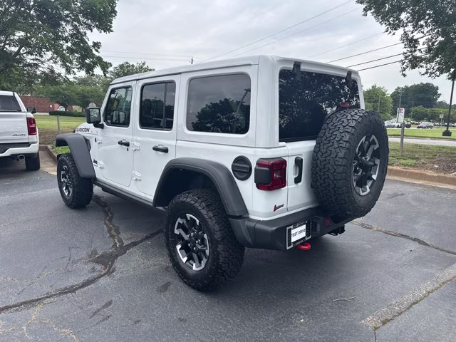 2026 Bright White Clearcoat Jeep Wrangler Rubicon 4X4 Convertible