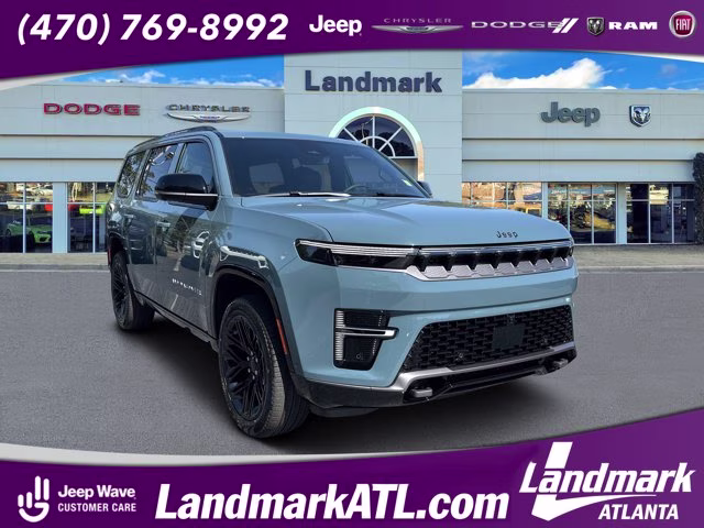 2026 Steel Blue Jeep Grand Wagoneer Limited Reserve 4X4 SUV
