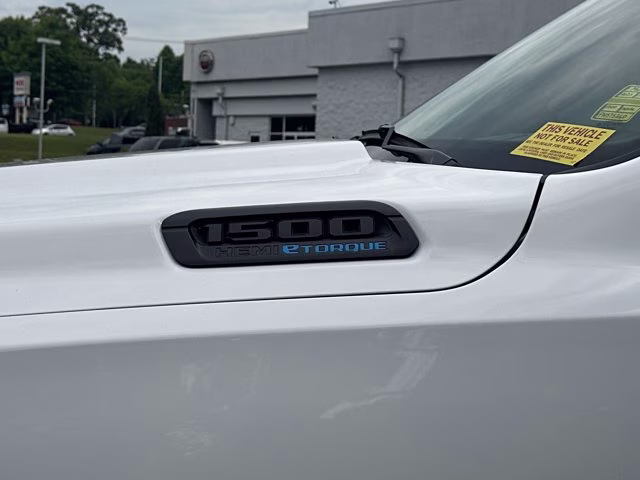 2023 Bright White Clearcoat Ram 1500 Big Horn 4X4 Truck