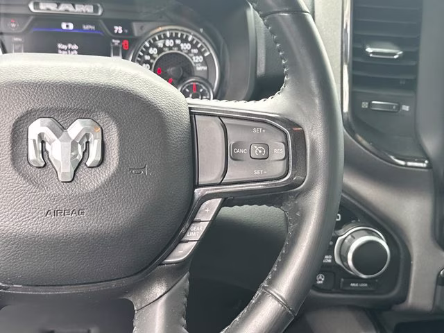 2023 Bright White Clearcoat Ram 1500 Big Horn 4X4 Truck