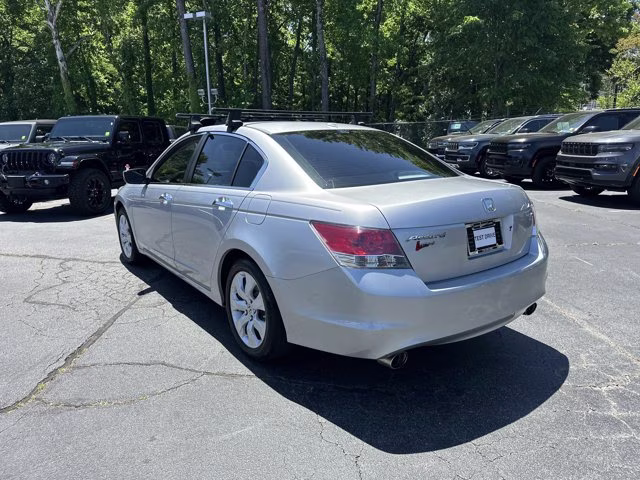 2008 Gray Honda Accord Sdn EX-L FWD Sedan