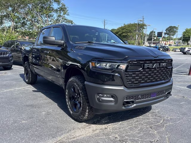 2026 Diamond Black Crystal Pearlcoat Ram 1500 Warlock 4X4 Truck