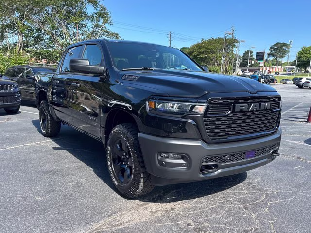 2026 Diamond Black Crystal Pearlcoat Ram 1500 Warlock 4X4 Truck