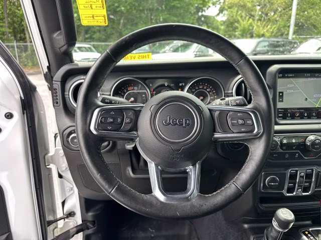 2018 Bright White Clearcoat Jeep Wrangler Unlimited Sahara 4X4 Convertible