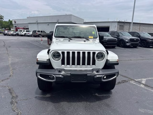 2018 Bright White Clearcoat Jeep Wrangler Unlimited Sahara 4X4 Convertible