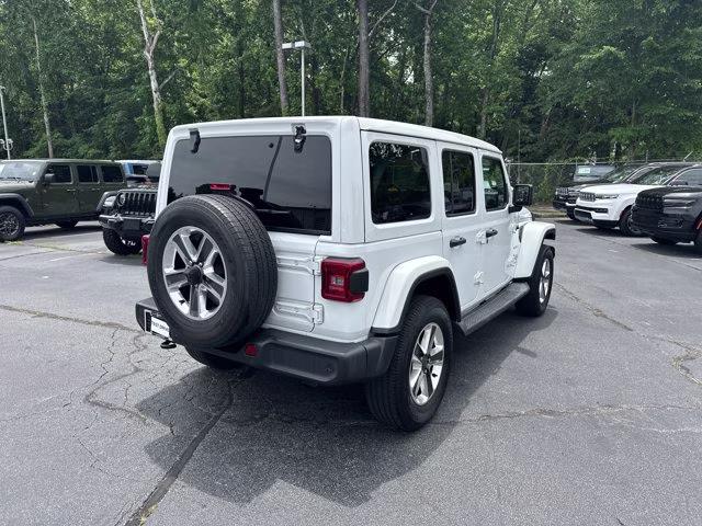 2018 Bright White Clearcoat Jeep Wrangler Unlimited Sahara 4X4 Convertible