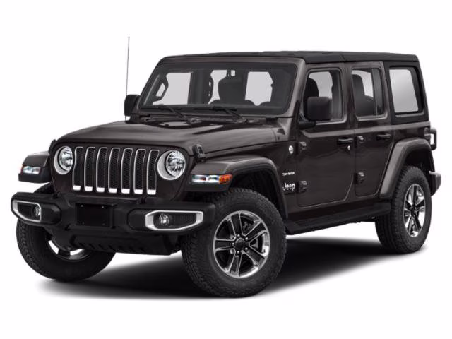 2018 White Jeep Wrangler Unlimited Sahara 4X4 Convertible