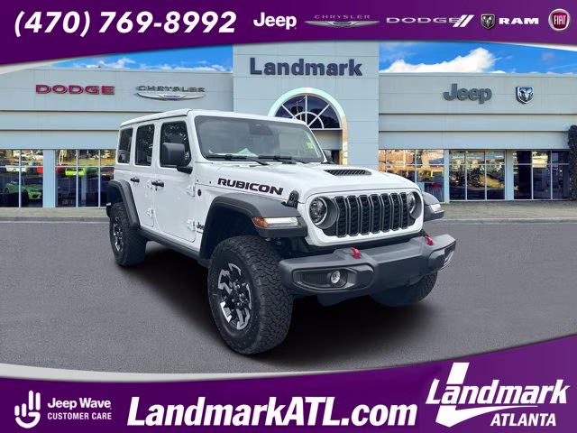 2026 Bright White Clearcoat Jeep Wrangler Rubicon 4X4 Convertible