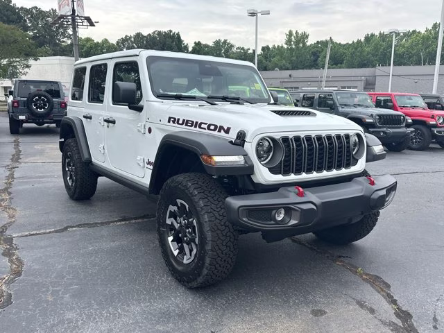 2026 Bright White Clearcoat Jeep Wrangler Rubicon 4X4 Convertible