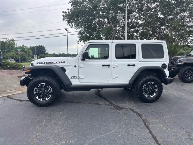 2026 Bright White Clearcoat Jeep Wrangler Rubicon 4X4 Convertible
