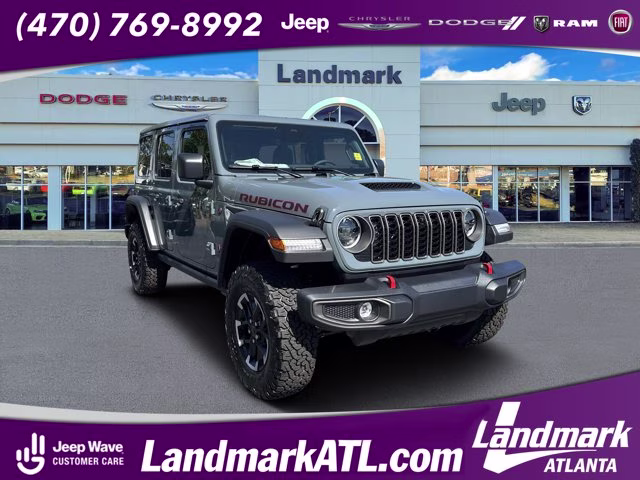 2026 Anvil Clear Coat Jeep Wrangler Rubicon 4X4 Convertible
