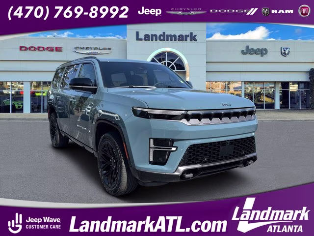 2026 Steel Blue Jeep Grand Wagoneer Limited Reserve 4X4 SUV