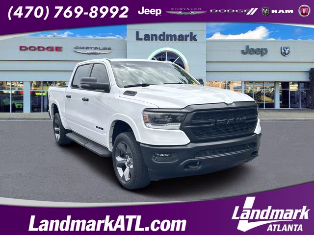 2023 Bright White Clearcoat Ram 1500 Big Horn 4X4 Truck