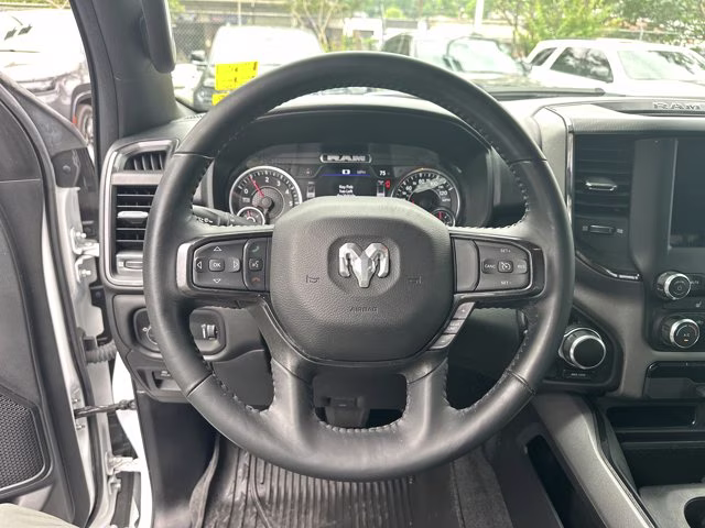 2023 Bright White Clearcoat Ram 1500 Big Horn 4X4 Truck