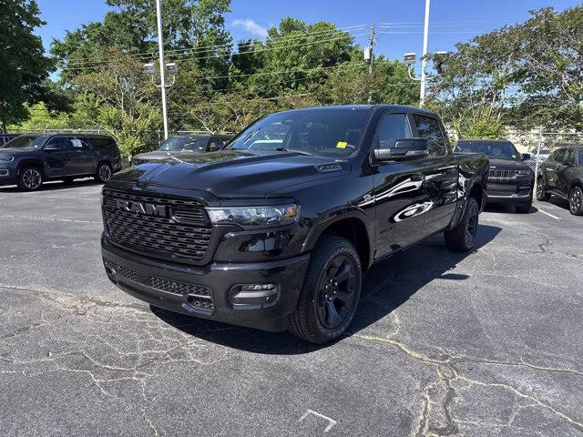 2026 Diamond Black Crystal Pearlcoat Ram 1500 Big Horn 4X4 Truck