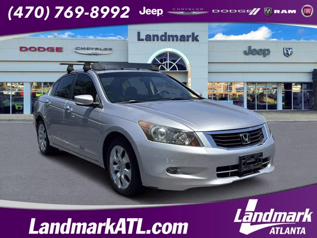 2008 Gray Honda Accord Sdn EX-L FWD Sedan