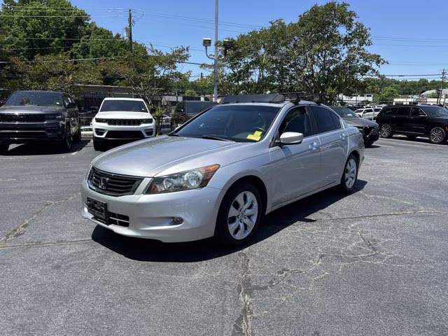 2008 Gray Honda Accord Sdn EX-L FWD Sedan
