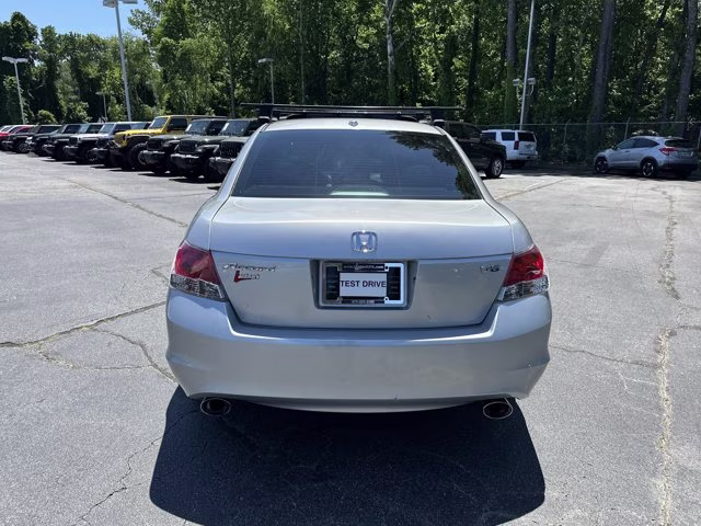 2008 Gray Honda Accord Sdn EX-L FWD Sedan