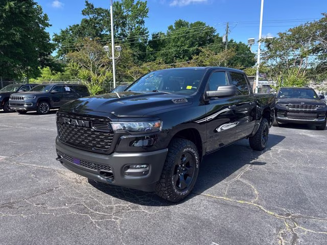 2026 Diamond Black Crystal Pearlcoat Ram 1500 Warlock 4X4 Truck