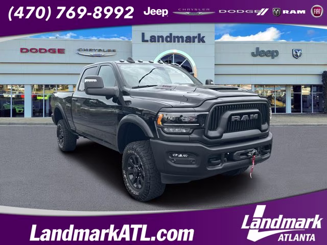 2024 Diamond Black Crystal Pearlcoat Ram 2500 Power Wagon 4X4 Truck
