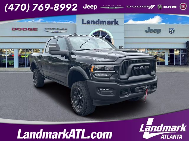 2024 Diamond Black Crystal Pearlcoat Ram 2500 Power Wagon 4X4 Truck