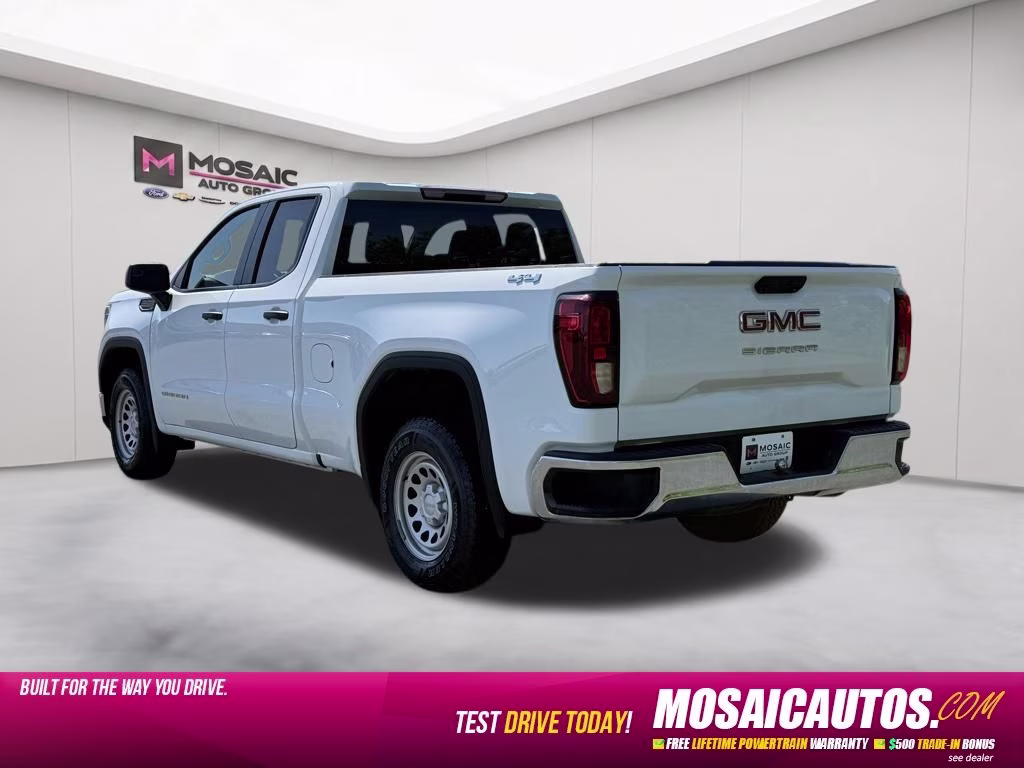 2024 Summit White GMC Sierra 1500 Pro 4X4 Truck