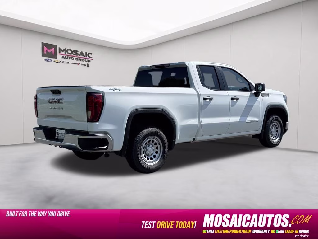 2024 Summit White GMC Sierra 1500 Pro 4X4 Truck