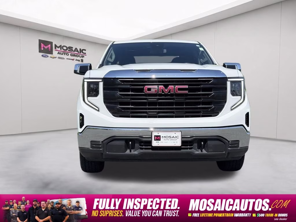 2023 Summit White GMC Sierra 1500 Pro 4X4 Truck