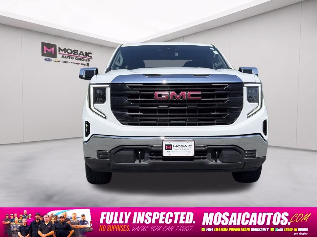 Used 2023 GMC Sierra 1500 Pro with VIN 1GTRUAEK5PZ253722 for sale in Zumbrota, Minnesota