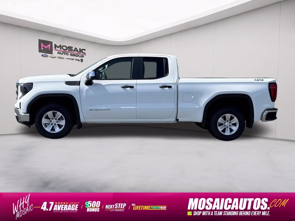 2023 Summit White GMC Sierra 1500 Pro 4X4 Truck