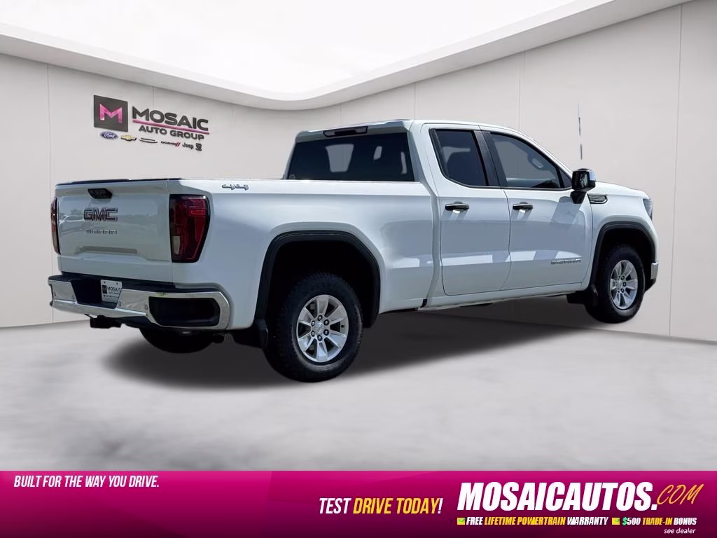 2023 Summit White GMC Sierra 1500 Pro 4X4 Truck