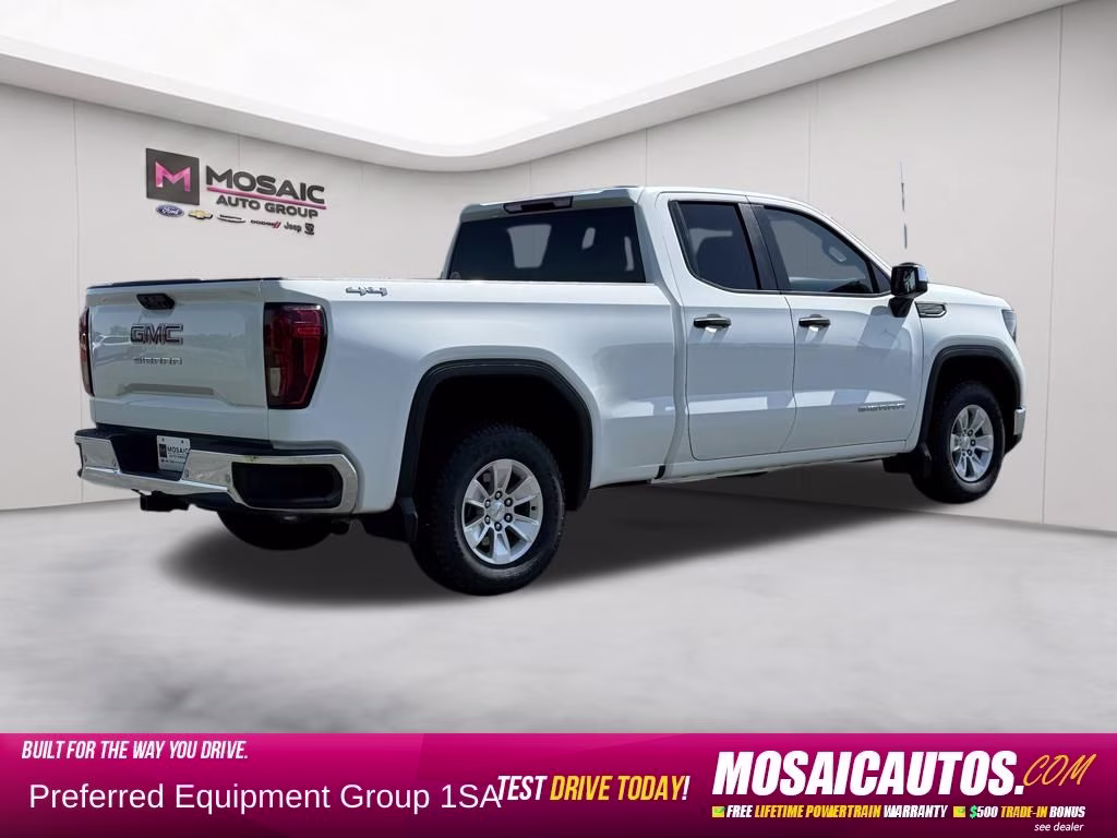 2023 Summit White GMC Sierra 1500 Pro 4X4 Truck