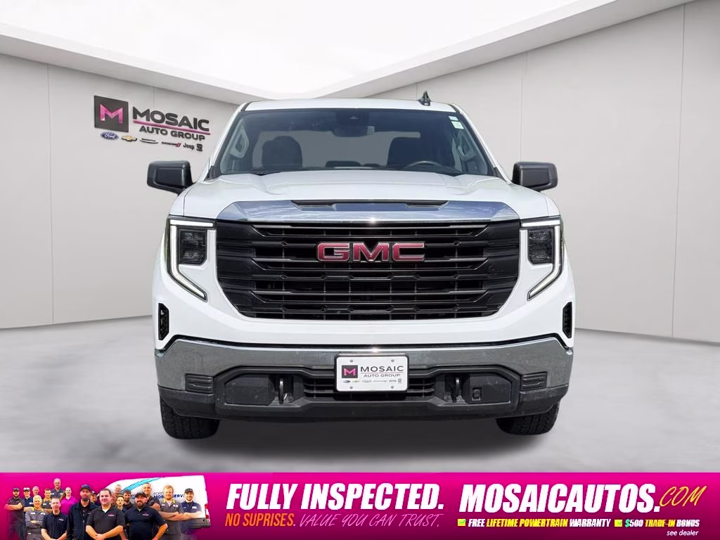 Used 2024 GMC Sierra 1500 Pro with VIN 1GTRUAEK5RZ160878 for sale in Zumbrota, Minnesota