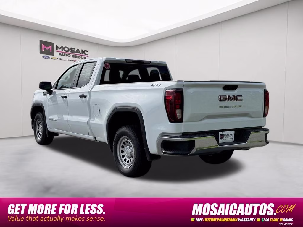 2024 Summit White GMC Sierra 1500 Pro 4X4 Truck