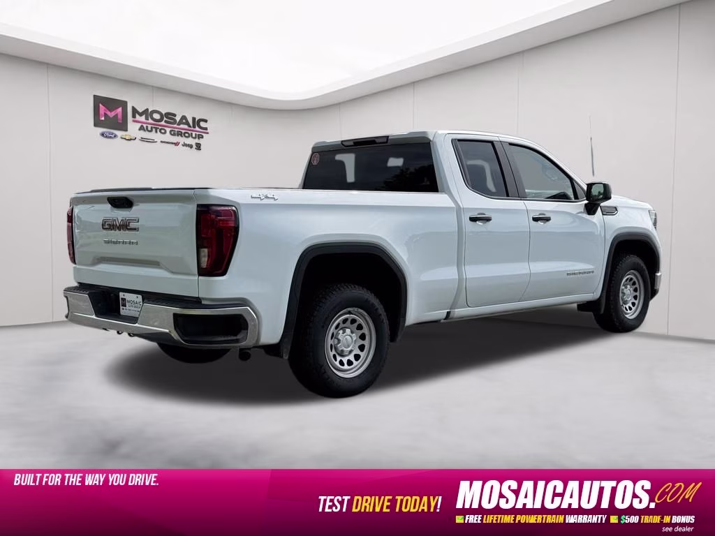 2024 Summit White GMC Sierra 1500 Pro 4X4 Truck