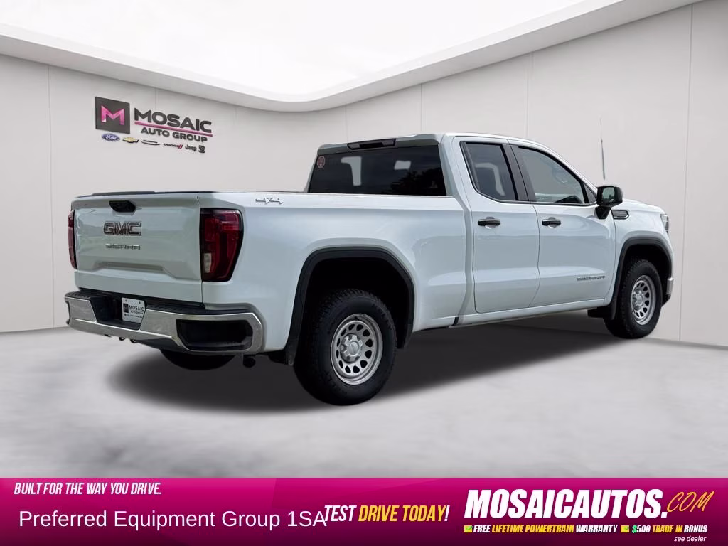 2024 Summit White GMC Sierra 1500 Pro 4X4 Truck