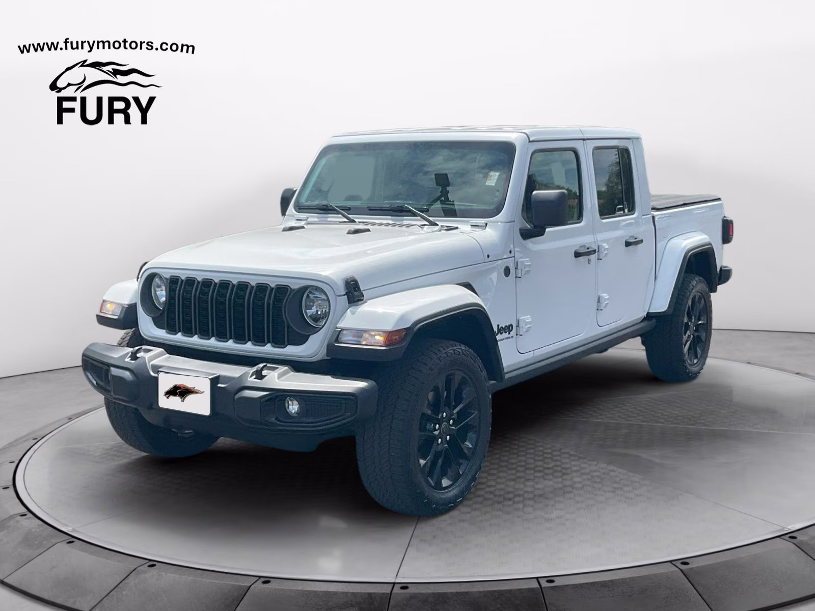 2024 Bright White Clearcoat Jeep Gladiator Nighthawk 4X4 Truck