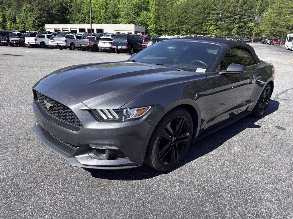 2017 Magnetic Ford Mustang EcoBoost Premium RWD Convertible