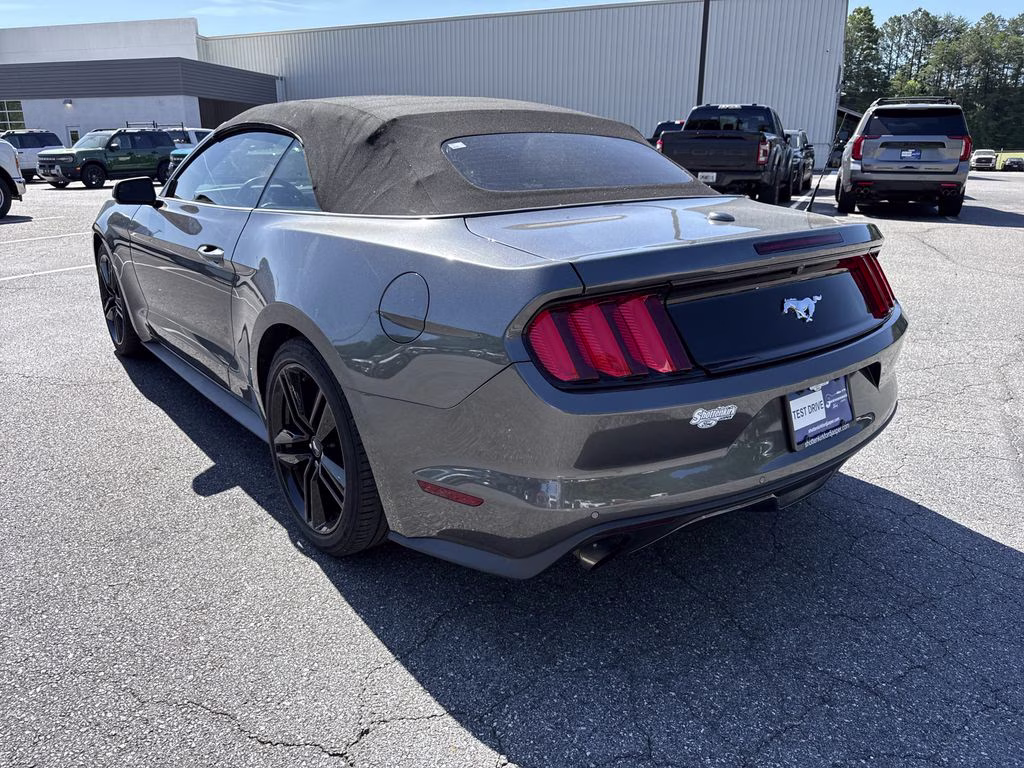 2017 Magnetic Ford Mustang EcoBoost Premium RWD Convertible