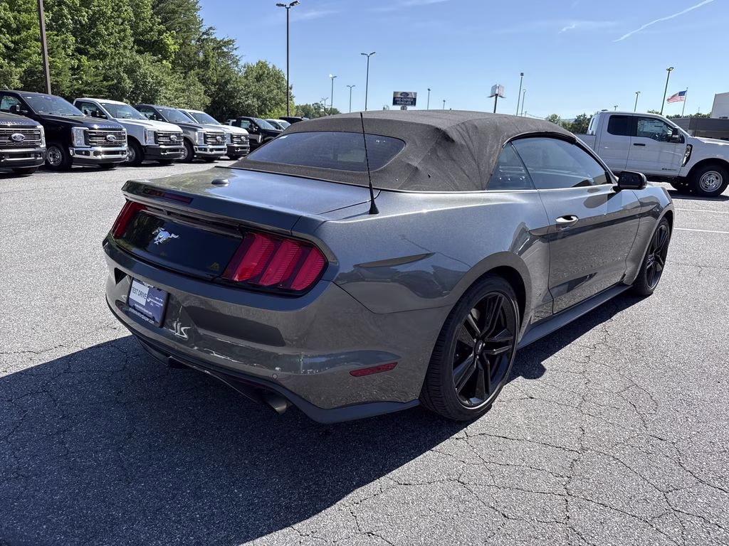 2017 Magnetic Ford Mustang EcoBoost Premium RWD Convertible